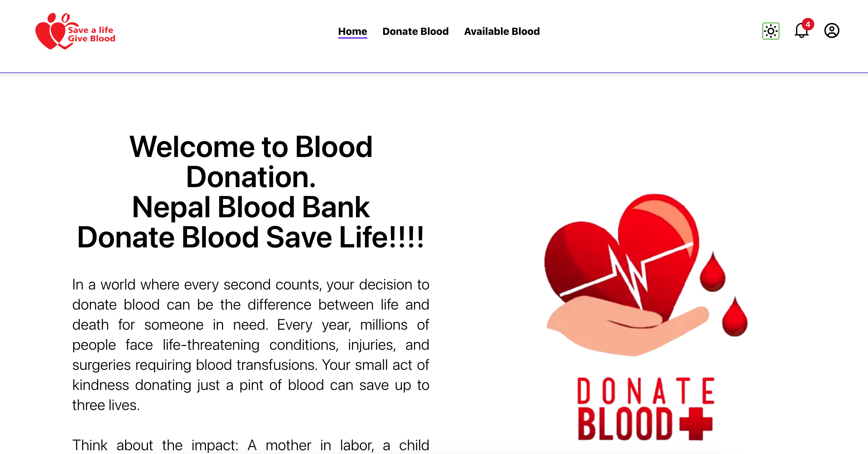 Blood Donation Platform